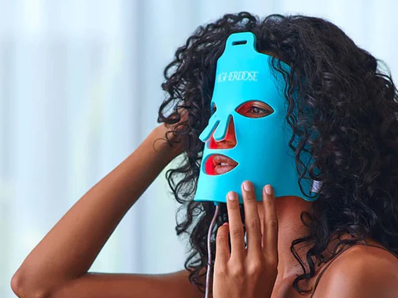 HigherDOSE Red Light Face Mask