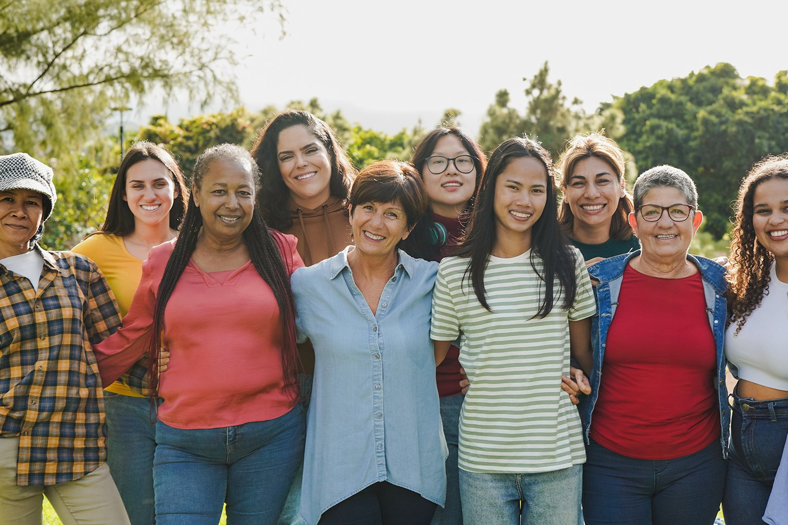 diverse group of women