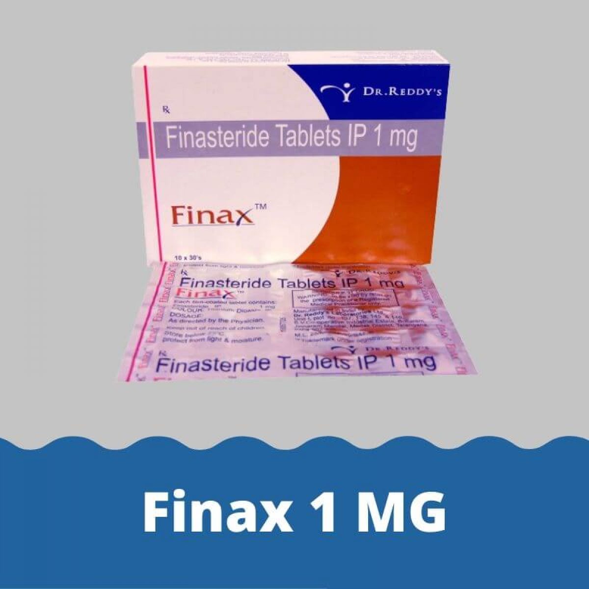 Finax 1 mg (Finasteride) Tablets for Hair Loss Online