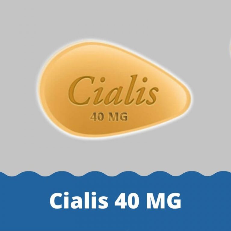 Cialis 40 mg (Tadalafil) Tablet: Price, Dosage, Reviews