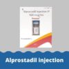 Alprostadil injection