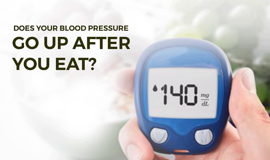 blood pressure after eating