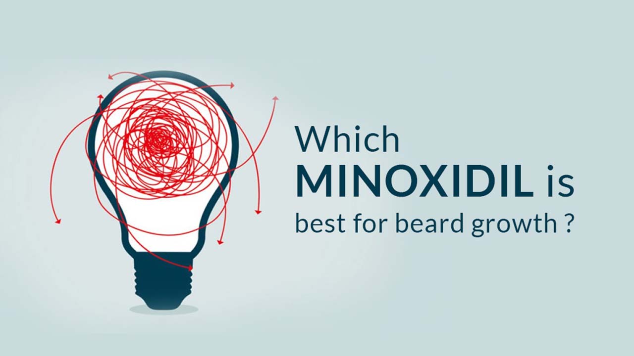 MINOXIDIL is best for beard growth
