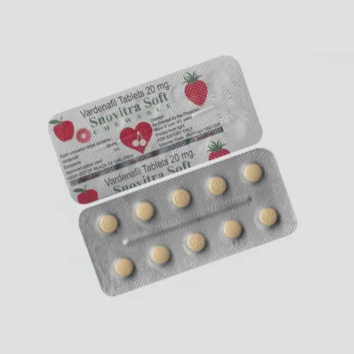 Snovitra Soft Chewable 20 Mg Tablets